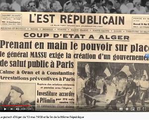 VIDEO ALGER 13 MAI 1958 A
